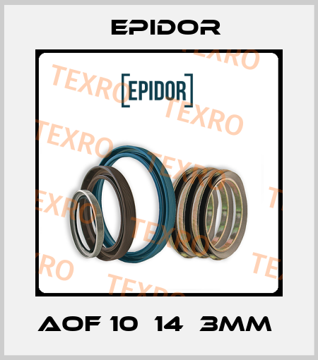 AOF 10х14х3mm  Epidor