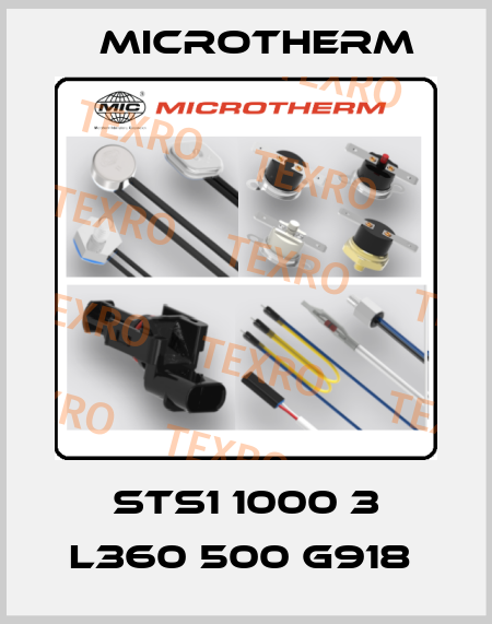 STS1 1000 3 L360 500 G918  Microtherm
