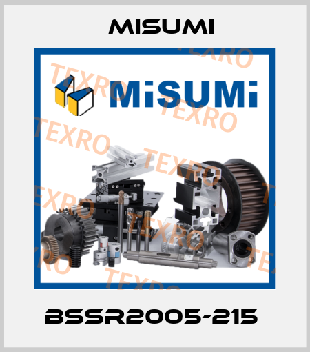 BSSR2005-215  Misumi