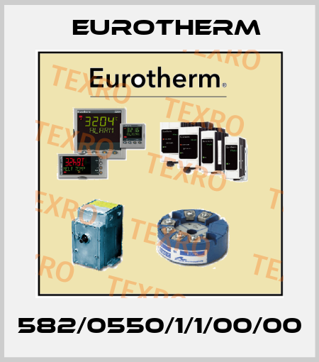 582/0550/1/1/00/00 Eurotherm