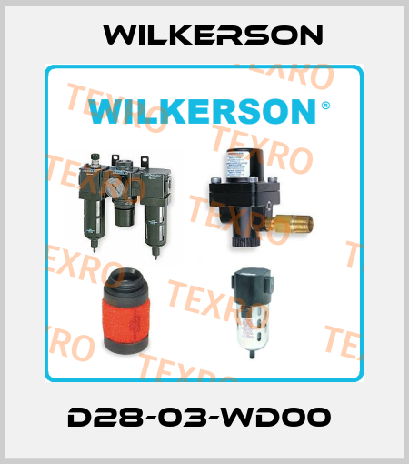 D28-03-WD00  Wilkerson