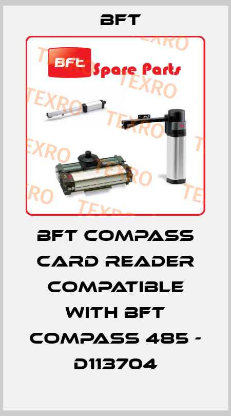 BFT COMPASS CARD READER COMPATIBLE WITH BFT COMPASS 485 - D113704 BFT