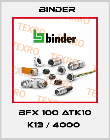 BFX 100 ATK10 K13 / 4000  Binder