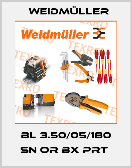 BL 3.50/05/180 SN OR BX PRT  Weidmüller