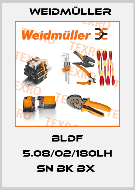 BLDF 5.08/02/180LH SN BK BX  Weidmüller