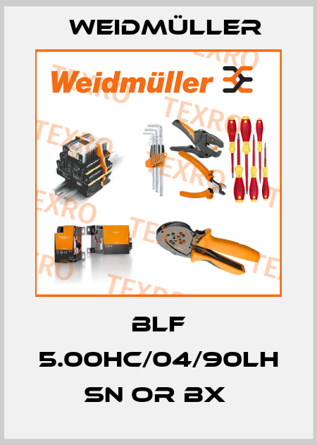 BLF 5.00HC/04/90LH SN OR BX  Weidmüller