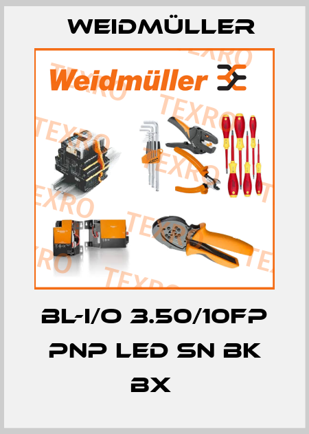BL-I/O 3.50/10FP PNP LED SN BK BX  Weidmüller