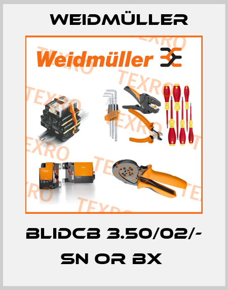 BLIDCB 3.50/02/- SN OR BX  Weidmüller