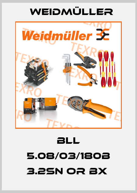 BLL 5.08/03/180B 3.2SN OR BX  Weidmüller