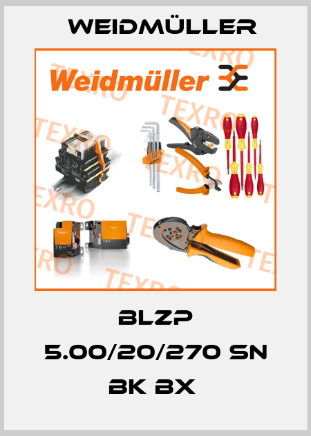 BLZP 5.00/20/270 SN BK BX  Weidmüller
