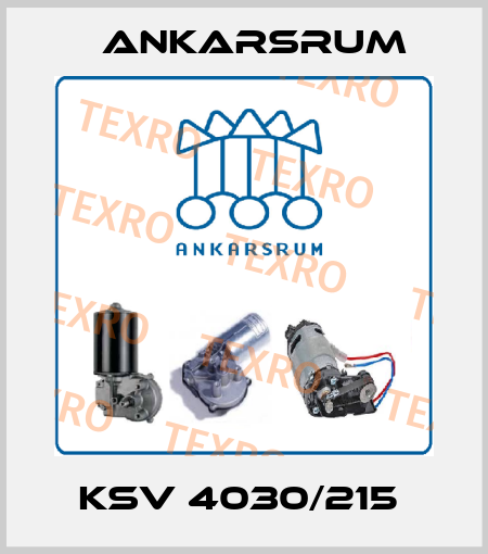 KSV 4030/215  Ankarsrum