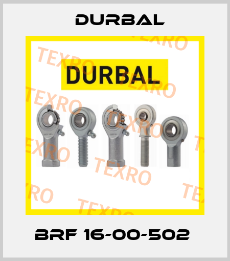 BRF 16-00-502  Durbal