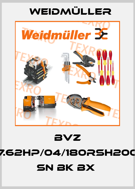 BVZ 7.62HP/04/180RSH200 SN BK BX  Weidmüller