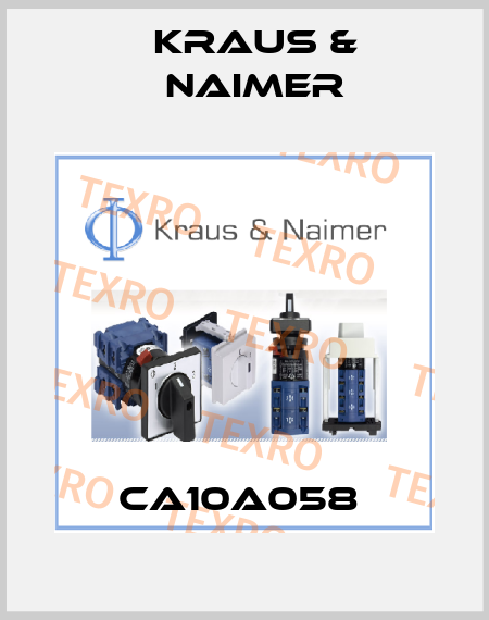 CA10A058  Kraus & Naimer