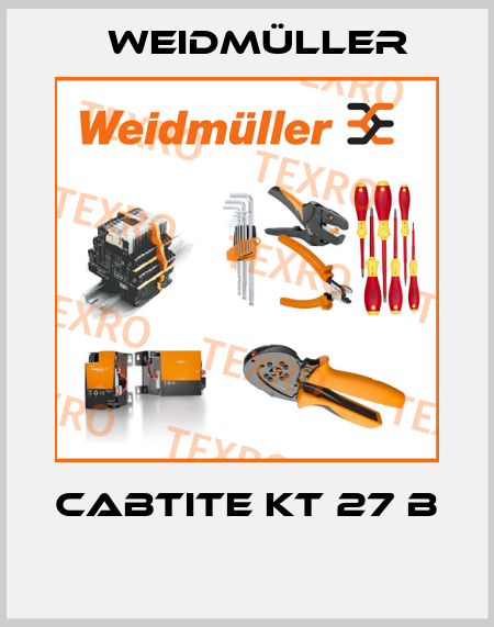 CABTITE KT 27 B  Weidmüller