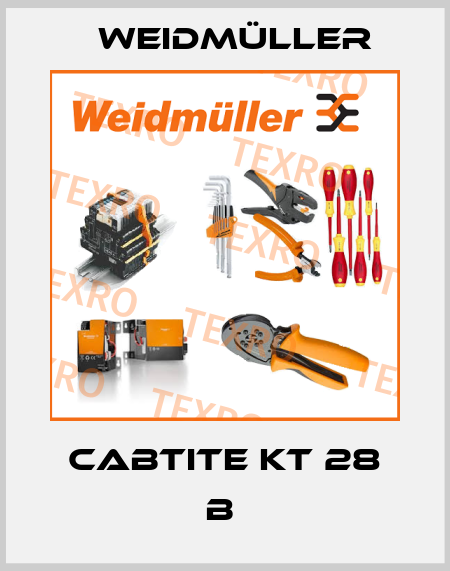 CABTITE KT 28 B  Weidmüller
