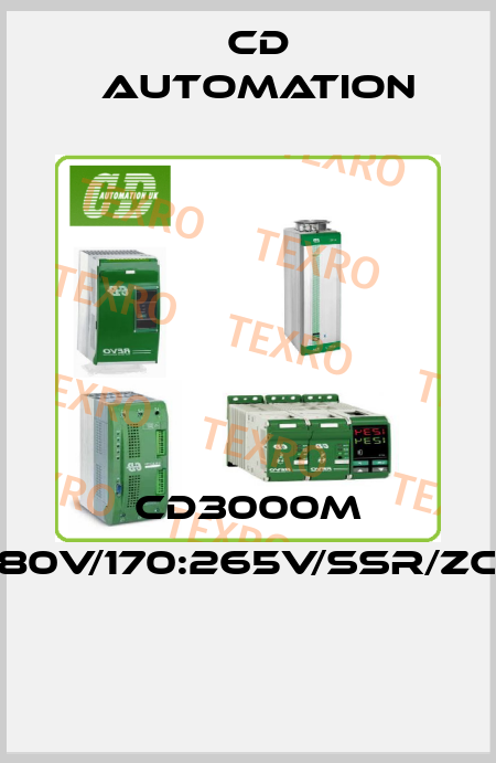 CD3000M 2PH/150A/380V/480V/170:265V/SSR/ZC/IF/HB/FAN110V/EM  CD AUTOMATION
