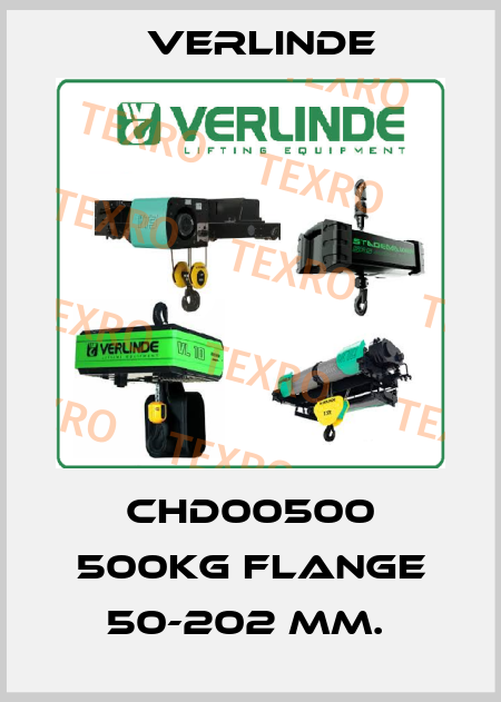 CHD00500 500KG FLANGE 50-202 MM.  Verlinde