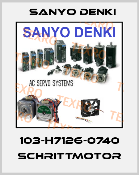 103-H7126-0740 SCHRITTMOTOR Sanyo Denki