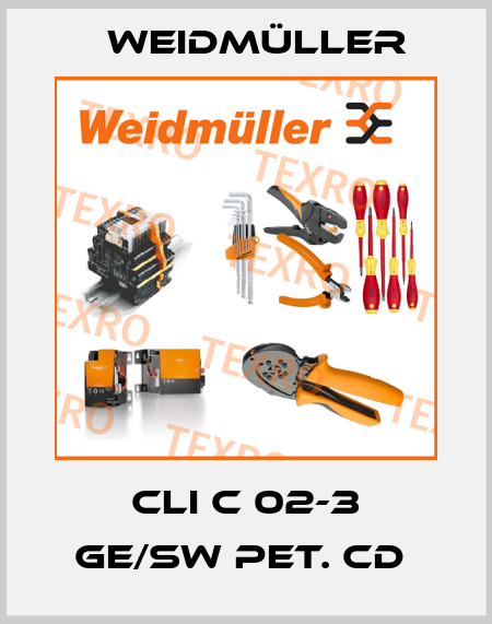 CLI C 02-3 GE/SW PET. CD  Weidmüller