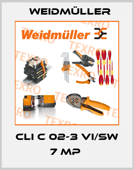 CLI C 02-3 VI/SW 7 MP  Weidmüller