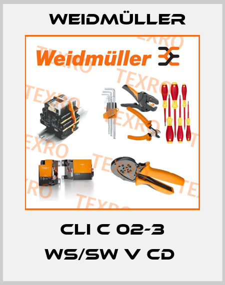 CLI C 02-3 WS/SW V CD  Weidmüller