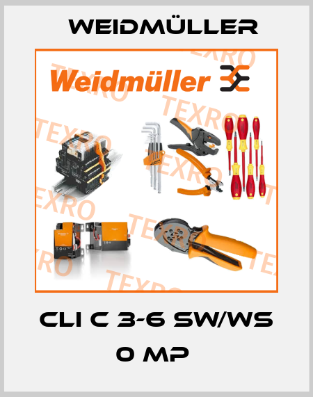 CLI C 3-6 SW/WS 0 MP  Weidmüller
