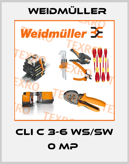 CLI C 3-6 WS/SW 0 MP  Weidmüller