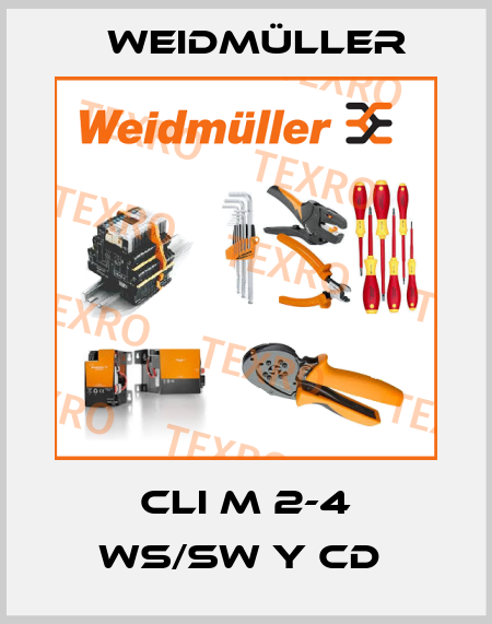 CLI M 2-4 WS/SW Y CD  Weidmüller
