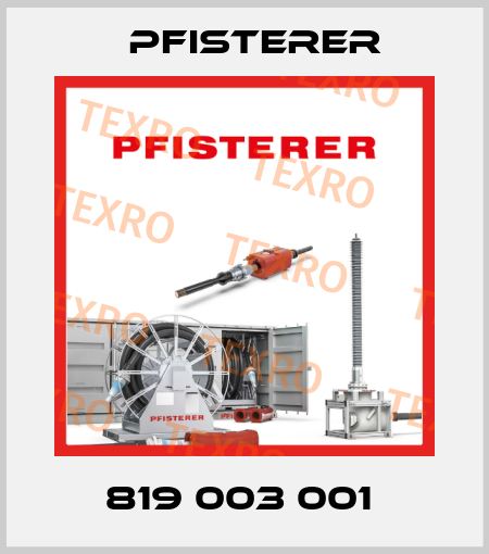 819 003 001  Pfisterer