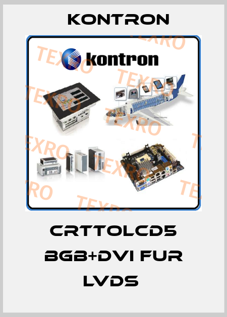 CRTTOLCD5 BGB+DVI FUR LVDS  Kontron