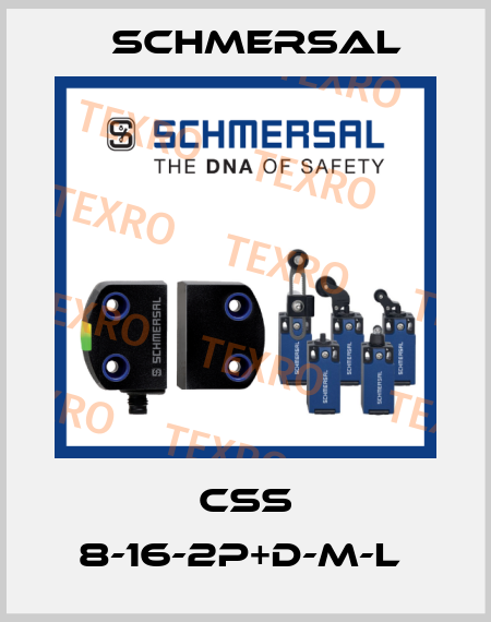 CSS 8-16-2P+D-M-L  Schmersal