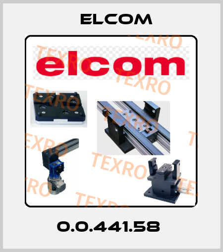 0.0.441.58  Elcom