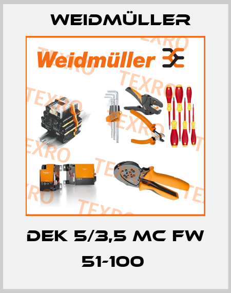 DEK 5/3,5 MC FW 51-100  Weidmüller