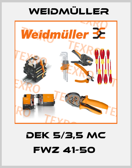 DEK 5/3,5 MC FWZ 41-50  Weidmüller