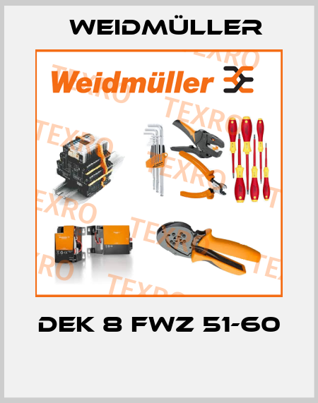 DEK 8 FWZ 51-60  Weidmüller