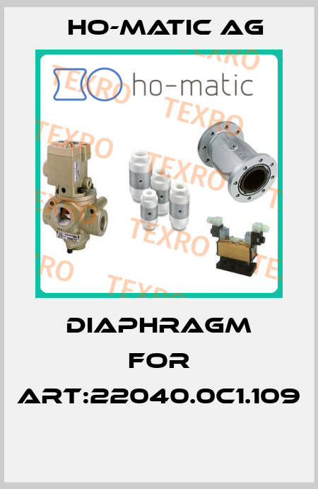 DIAPHRAGM FOR ART:22040.0C1.109  Ho-Matic AG