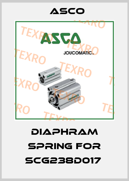 DIAPHRAM SPRING FOR SCG238D017  Asco