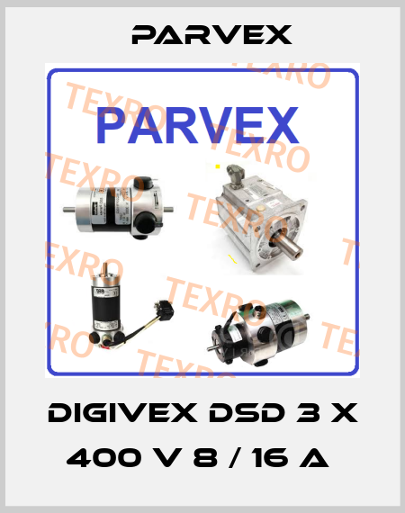 DIGIVEX DSD 3 X 400 V 8 / 16 A  Parvex