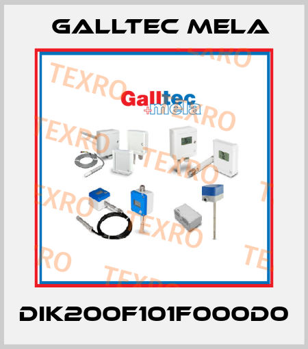 DIK200F101F000D0 Galltec Mela