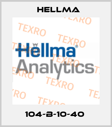 104-B-10-40  Hellma