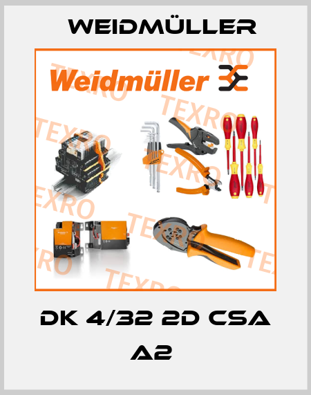 DK 4/32 2D CSA A2  Weidmüller
