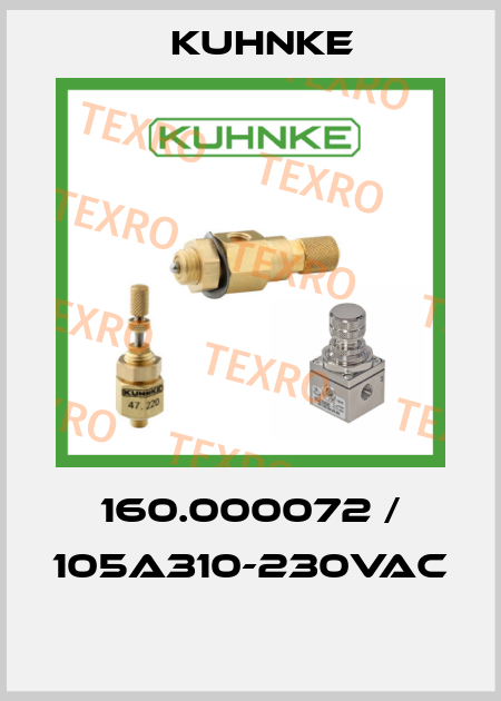 160.000072 / 105A310-230VAC  Kuhnke