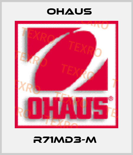 R71MD3-M  Ohaus