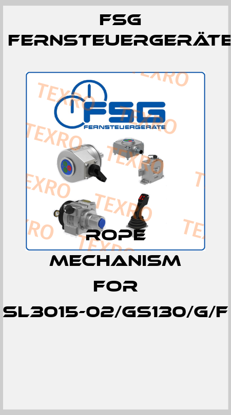 Rope Mechanism For SL3015-02/GS130/G/F  FSG Fernsteuergeräte