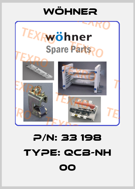 P/N: 33 198 Type: QCB-NH 00 Wöhner