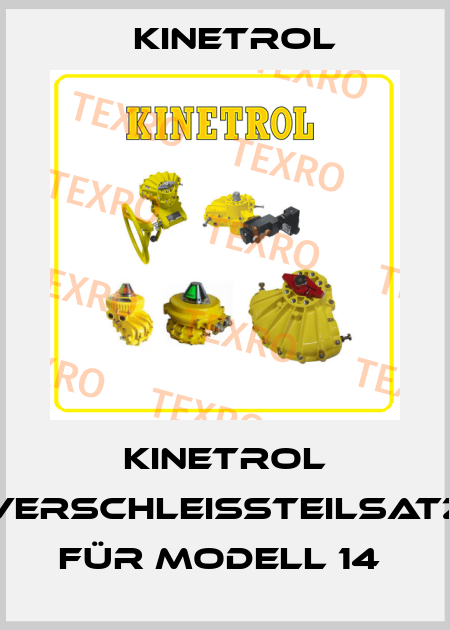 Kinetrol Verschleißteilsatz für Modell 14  Kinetrol