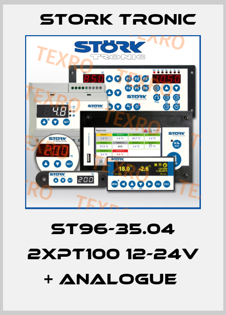 ST96-35.04 2xPT100 12-24V + analogue  Stork tronic