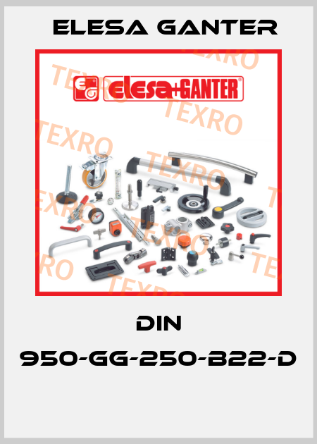 DIN 950-GG-250-B22-D  Elesa Ganter