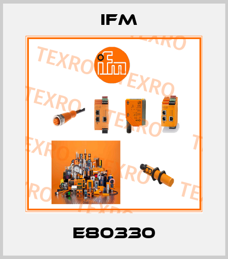 E80330 Ifm